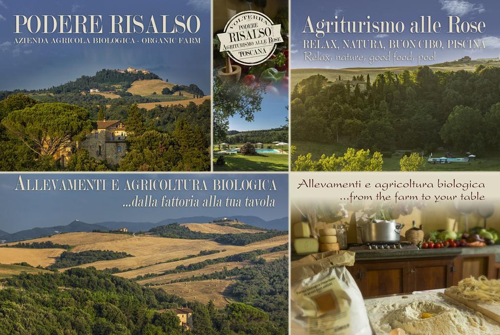 Agriturismo Alle Rose Вольтерра Экстерьер фото